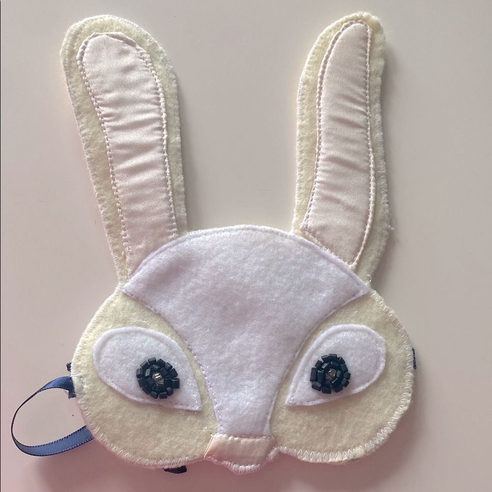 Handmade Easter Bunny Mask for toys and crafts